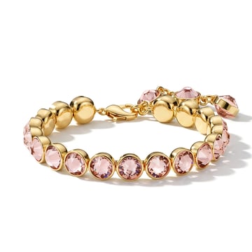 Signature Tennis Bracelet Vintage Rose Gold Plated