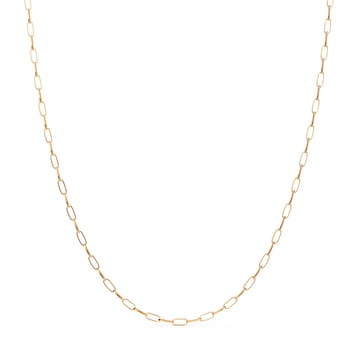 Cable Carrier Necklace Rose Gold Plated