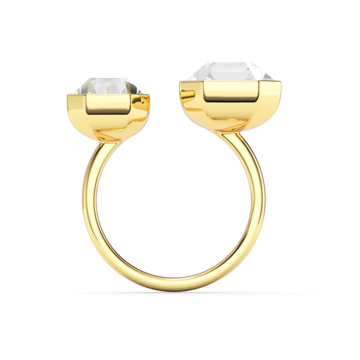 Octagon Open Customised Cocktail Ring Crystals