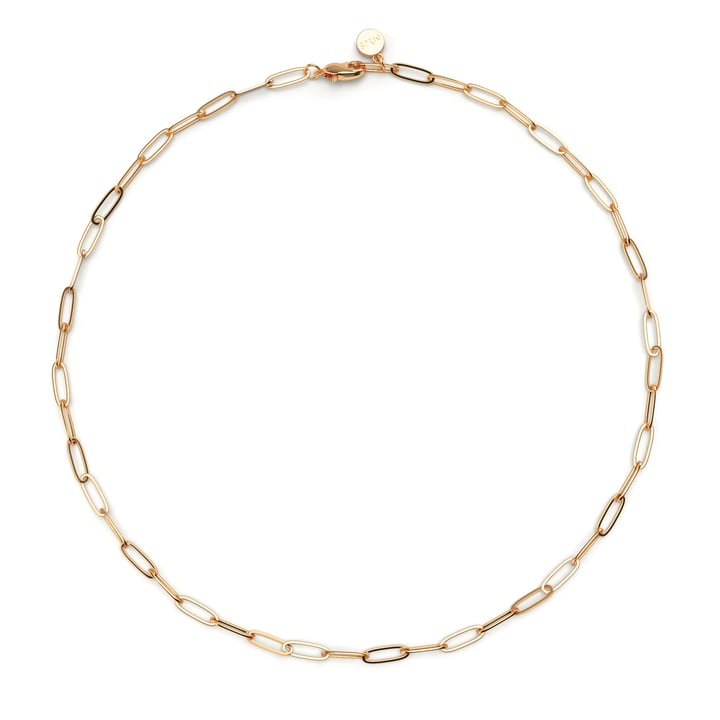 Link Carrier Necklace Rose Gold Plated