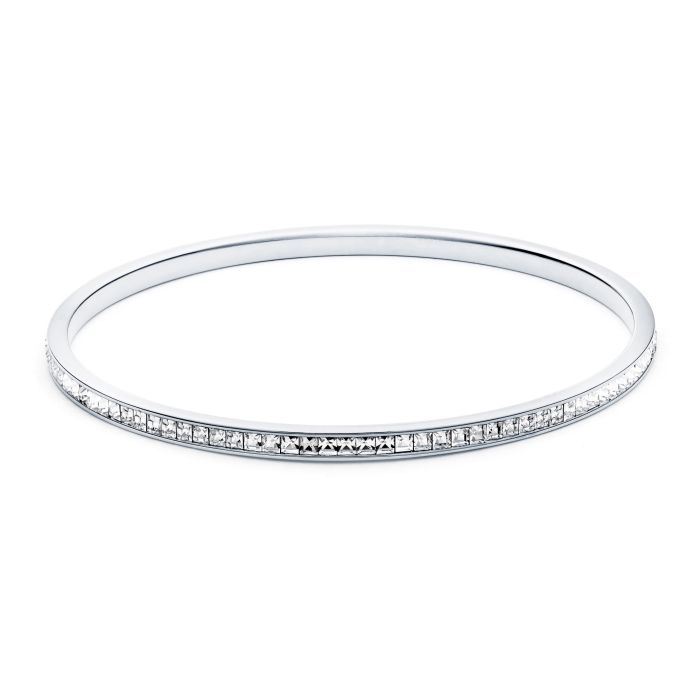 MYJS Magic Eternity with Swarovski Square Crystal Ready Bangle RP Bridal