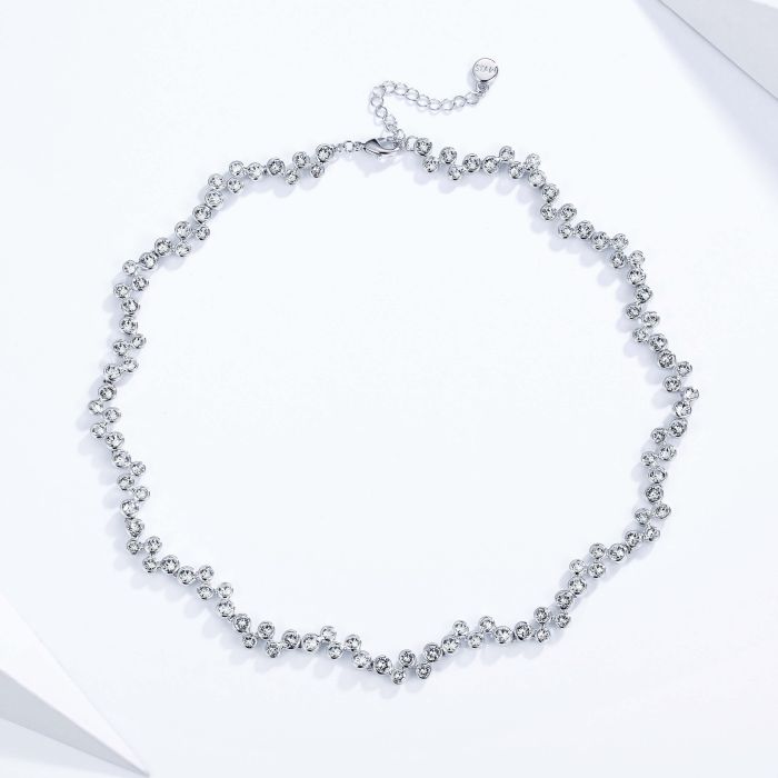 SWAROVSKI Fidelity Collar ネックレス Fidelity Necklace with Clear Swarovski Crystals Bridal