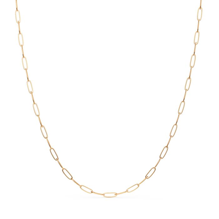 Link Carrier Necklace Rose Gold Plated