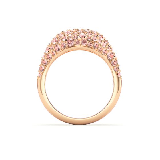 Rose gold plated dome ring Rose gold plated dome ring