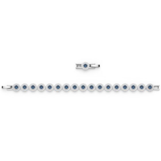 Swarovski anjelic テニス　ブレスレット Swarovski Una Angelic Rhodium Plated Tennis Bracelet 5733401