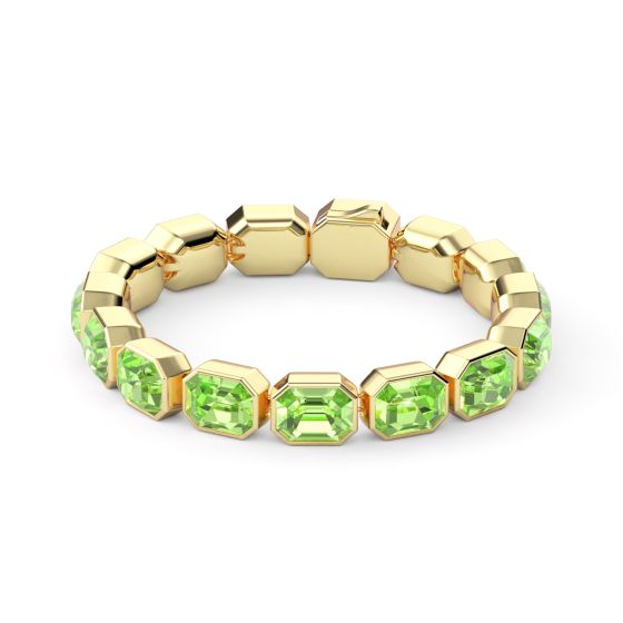 Octagon Tennis Bracelet Peridot Crystals Swarovski Millenia bracelet Swarovski Bracelet Crystal For Sale Womens Bracelets green swarovski bracelet