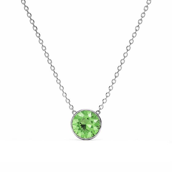 Swarovski peridot necklace discount