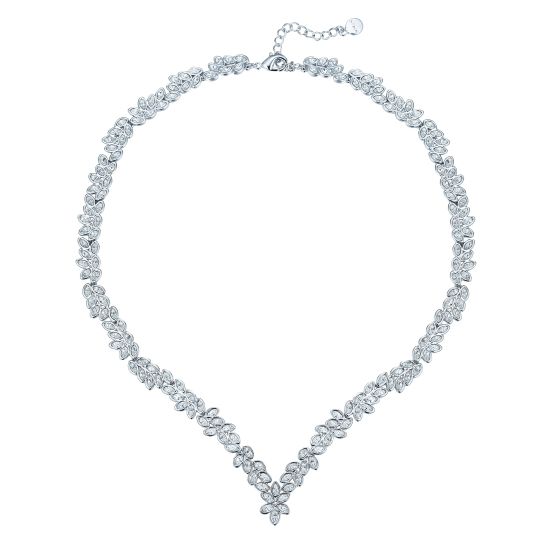 Swarovski v necklace on sale