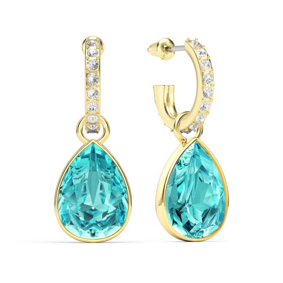 Statement Teardrop Swarovski Crystal Teardrop Earrings with Mix