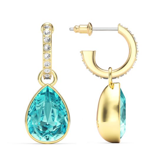 Statement Teardrop Swarovski Crystal Teardrop Earrings with