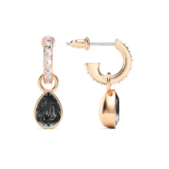 Rose gold plated tear drop earrings Rose gold plated tear drop earrings