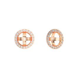 Angelic Stud Earrings Clear Crystals Swarovski Angelic