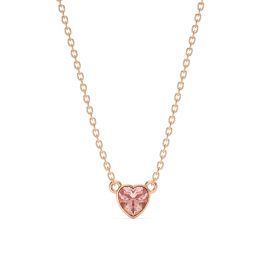 Kruckel Necklace, you are always in my heart, made with Austrian crystals, 5081110, rose gold, Crystal, Crystal