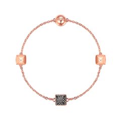 Mix Collection Pave Spike with Swarovski Crystals Rose Gold Plated