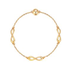 Mix Collection Infinity Strand Gold Plated
