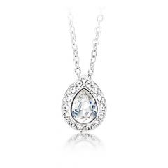 MYJS Christie Pear Pendant with Clear Swarovski® Crystal